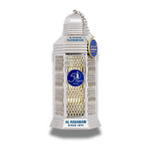 Botella de Al Haramain 50 Years Platinum Oud Eau de Parfum 100ml