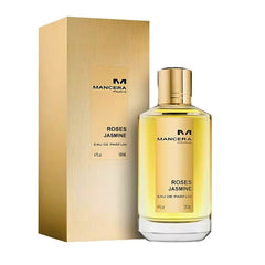 Set de frasco y caja de Mancera Roses Jasmine EDP 120 ml – Ideal para amantes del lujo.