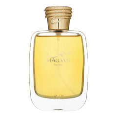 Frasco de Rasasi Hawas Woman Eau de Parfum 100 ml, diseño elegante y moderno.