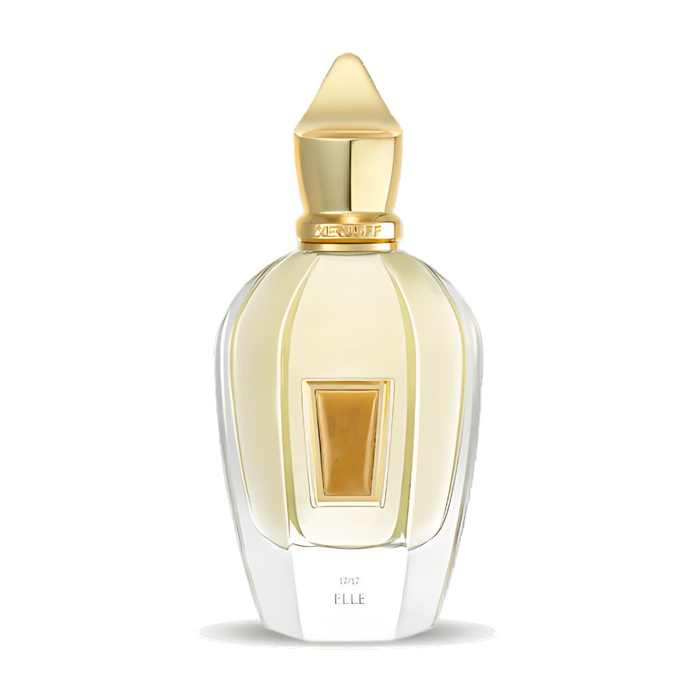 Frasco sofisticado de Xerjoff Elle Parfum EDP 100 ml con una mezcla de notas cítricas y florales