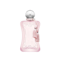 Frasco de Parfums de Marly Delina La Rosée Eau de Parfum 75 ml, diseño elegante y femenino.