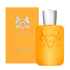 Parfums de Marly Perseus Eau de Parfum con su caja, presentación elegante