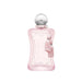 Frasco de Parfums de Marly Delina La Rosée Eau de Parfum 75 ml, diseño elegante y femenino.